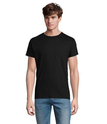 EPIC UNIT-SHIRT 140g - Deep Black bedrucken, Art.-Nr. S03564-DB-3XL EPIC UNIT-SHIRT 140g - Deep Black bedrucken, Art.-Nr. S03564-DB-3XL