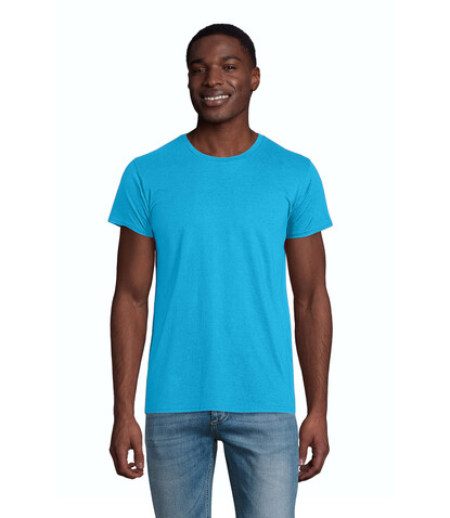 PIONEER MEN T-Shirt 175g - Aqua bedrucken, Art.-Nr. S03565-AQ-XL PIONEER MEN T-Shirt 175g - Aqua bedrucken, Art.-Nr. S03565-AQ-XL