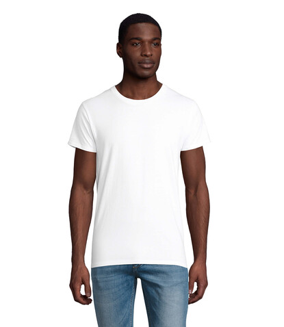PIONEER MEN T-Shirt 175g - White bedrucken, Art.-Nr. S03565-WH-L