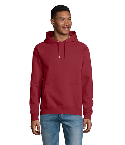 STELLAR Unisex Hoodie - Burgundy bedrucken, Art.-Nr. S03568-BG-M