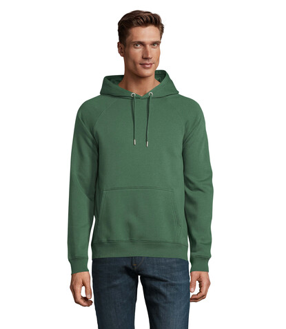 STELLAR Unisex Hoodie - Bottle Green bedrucken, Art.-Nr. S03568-BO-XS