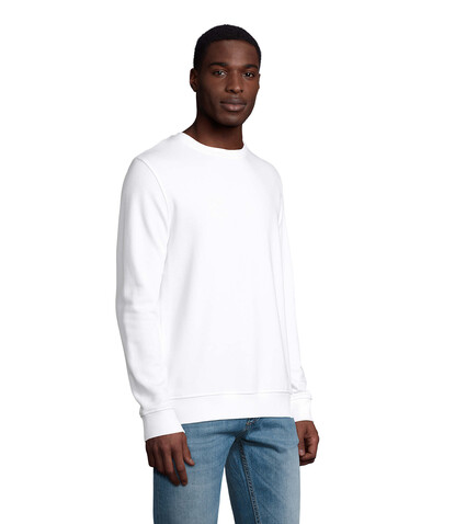 COMET SWEATER 280g - White bedrucken, Art.-Nr. S03574-WH-L
