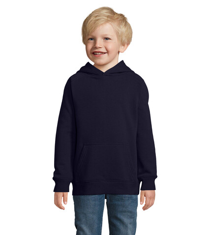 STELLAR KINDER KAPUZENPULLI - French Navy bedrucken, Art.-Nr. S03576-FN-L