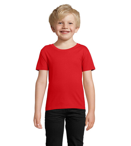 PIONEER KINDERT-SHIRT 175g - Red bedrucken, Art.-Nr. S03578-RD-XXL PIONEER KINDERT-SHIRT 175g - Red bedrucken, Art.-Nr. S03578-RD-XXL