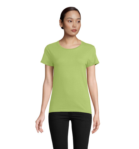 PIONEER WOMEN T-Shirt 175g - Apple Green bedrucken, Art.-Nr. S03579-AG-XL