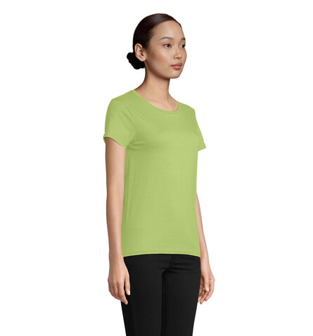 PIONEER WOMEN T-Shirt 175g - Apple Green bedrucken, Art.-Nr. S03579-AG-XL