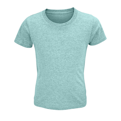 CRUSADER KINDERT-SHIRT 150g - Heather Light Green bedrucken, Art.-Nr. S03580-EJ-XXL