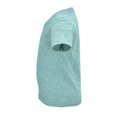 CRUSADER KINDERT-SHIRT 150g - Heather Light Green bedrucken, Art.-Nr. S03580-EJ-XXL