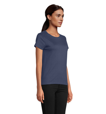 CRUSADER WOMEN T-Shirt 150g - Denim bedrucken, Art.-Nr. S03581-DM-S