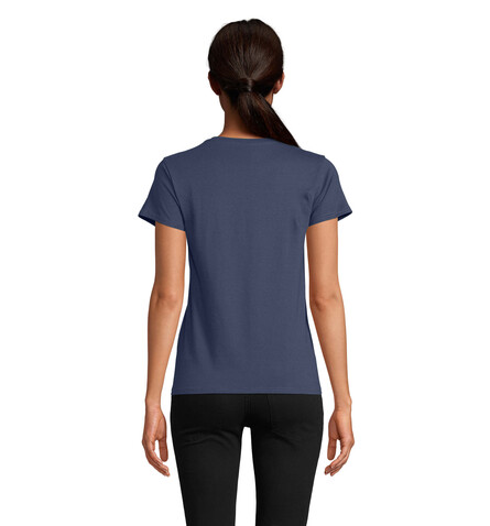 CRUSADER WOMEN T-Shirt 150g - Denim bedrucken, Art.-Nr. S03581-DM-S