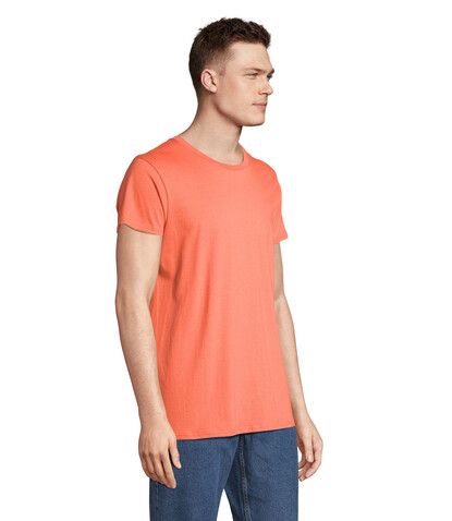 CRUSADER MEN T-Shirt 150g - Pop Orange bedrucken, Art.-Nr. S03582-PO-3XL