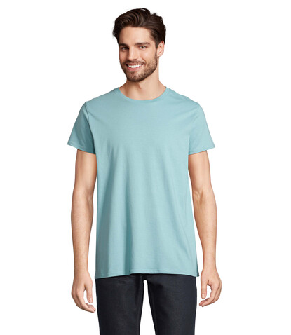 CRUSADER MEN T-Shirt 150g - Pool Blue bedrucken, Art.-Nr. S03582-BP-XS