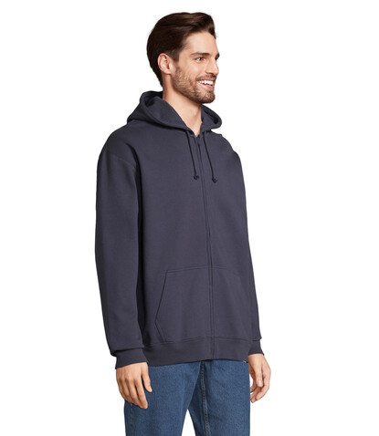 CARTER Full Zip Hoodie - French Navy bedrucken, Art.-Nr. S03812-FN-S
