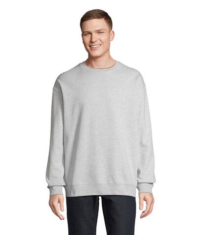 COLUMBIA UNISEX SWEATSHIRT - Ash bedrucken, Art.-Nr. S03814-AS-M