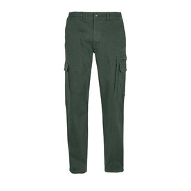 DOCKER MEN STRETCH TROUSERS - Forest Green bedrucken, Art.-Nr. S03820-FG-L