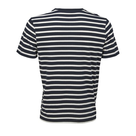 LEGEND T-Shirt Bio 175g - Navy|Off White bedrucken, Art.-Nr. S03981-BH-M