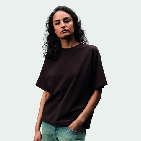 LEGACY OVERSIZED T-SHIRT - Dark Chocolate bedrucken, Art.-Nr. S03996-DC-XL LEGACY OVERSIZED T-SHIRT - Dark Chocolate bedrucken, Art.-Nr. S03996-DC-XL