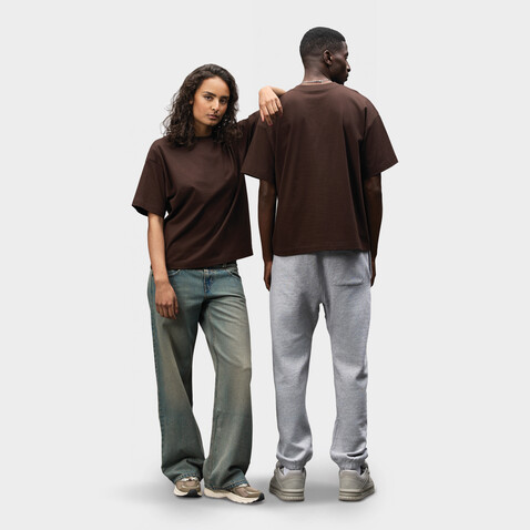 LEGACY OVERSIZED T-SHIRT - Dark Chocolate bedrucken, Art.-Nr. S03996-DC-XL LEGACY OVERSIZED T-SHIRT - Dark Chocolate bedrucken, Art.-Nr. S03996-DC-XL