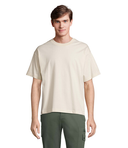 LEGACY OVERSIZED T-SHIRT - Natural bedrucken, Art.-Nr. S03996-NA-3XL LEGACY OVERSIZED T-SHIRT - Natural bedrucken, Art.-Nr. S03996-NA-3XL