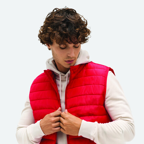STREAM MEN Bodywarmer - Red bedrucken, Art.-Nr. S04020-RD-M STREAM MEN Bodywarmer - Red bedrucken, Art.-Nr. S04020-RD-M