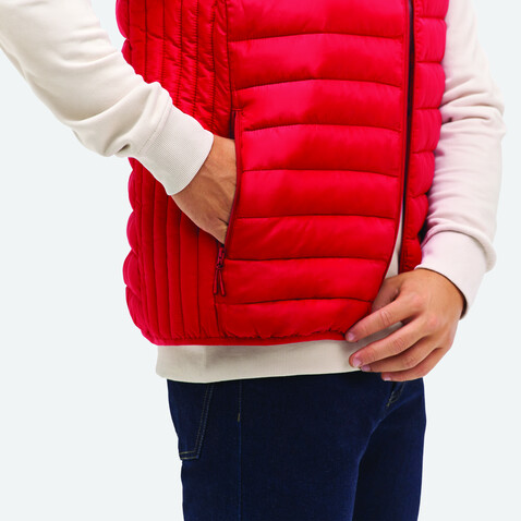STREAM MEN Bodywarmer - Red bedrucken, Art.-Nr. S04020-RD-M STREAM MEN Bodywarmer - Red bedrucken, Art.-Nr. S04020-RD-M