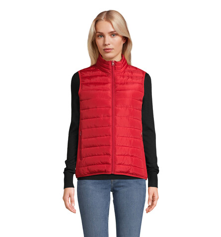 STREAM WOMEN Bodywarmer - Red bedrucken, Art.-Nr. S04021-RD-XL STREAM WOMEN Bodywarmer - Red bedrucken, Art.-Nr. S04021-RD-XL