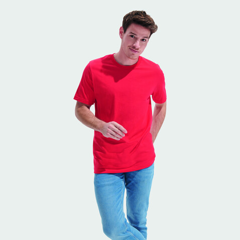 TUNER T-SHIRT - Red bedrucken, Art.-Nr. S04203-RD-L TUNER T-SHIRT - Red bedrucken, Art.-Nr. S04203-RD-L