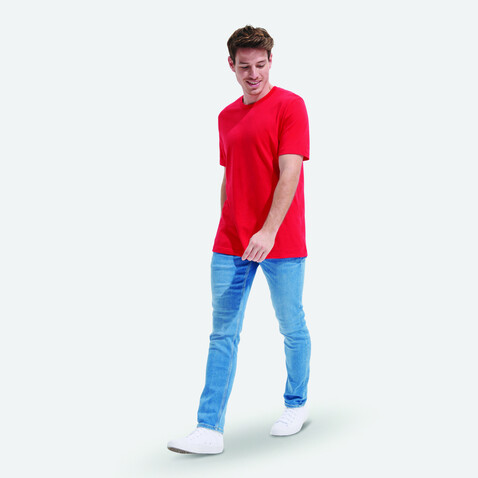 TUNER T-SHIRT - Red bedrucken, Art.-Nr. S04203-RD-L TUNER T-SHIRT - Red bedrucken, Art.-Nr. S04203-RD-L