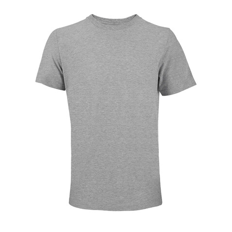 TUNER T-SHIRT - Hellgrau Melange bedrucken, Art.-Nr. S04203-DH-S