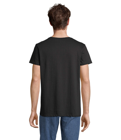 RE CRUSADER T-Shirt 150g - Deep Black bedrucken, Art.-Nr. S04233-DB-L