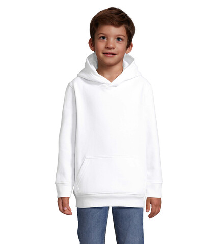 CONDOR KIDS Hoodie - White bedrucken, Art.-Nr. S04238-WH-4XL