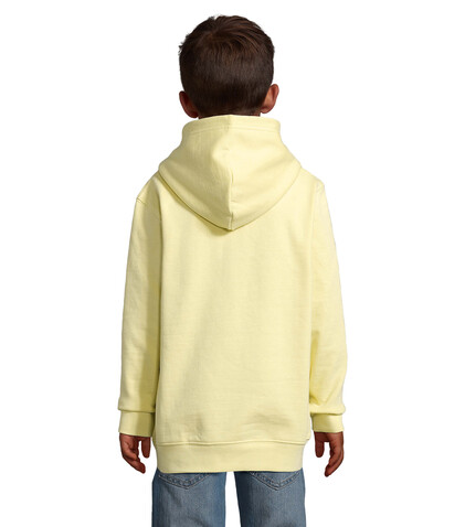 CONDOR KIDS Hoodie - Hellgelb bedrucken, Art.-Nr. S04238-LY-XXL