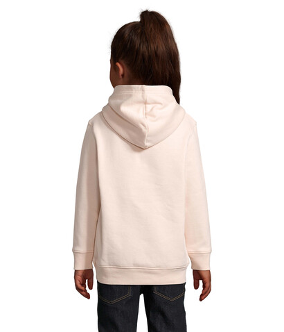 CONDOR KIDS Hoodie - Cremiges Rosa bedrucken, Art.-Nr. S04238-CP-XXL