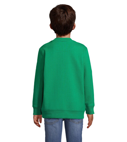COLUMBIA KIDS Sweater - Kelly Green bedrucken, Art.-Nr. S04239-KG-XL