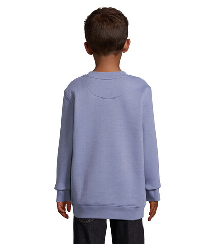 COLUMBIA KIDS Sweater - Bleu bedrucken, Art.-Nr. S04239-BL-4XL