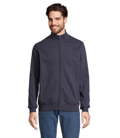 COOPER SWEATSHIRT FULL ZIP - French Navy bedrucken, Art.-Nr. S04240-FN-3XL