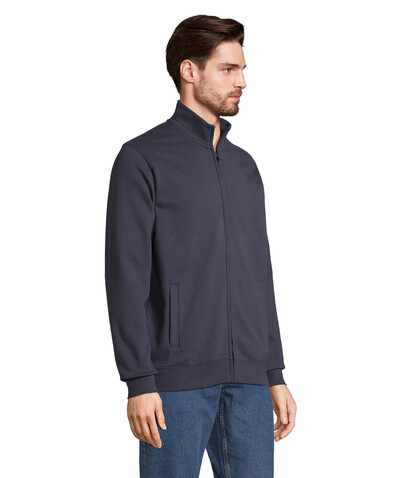 COOPER SWEATSHIRT FULL ZIP - French Navy bedrucken, Art.-Nr. S04240-FN-3XL