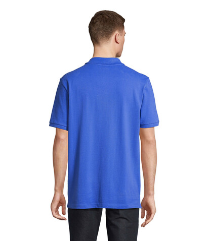 PEGASE Polo Bio 210g - Royal Blue bedrucken, Art.-Nr. S04242-RB-XL