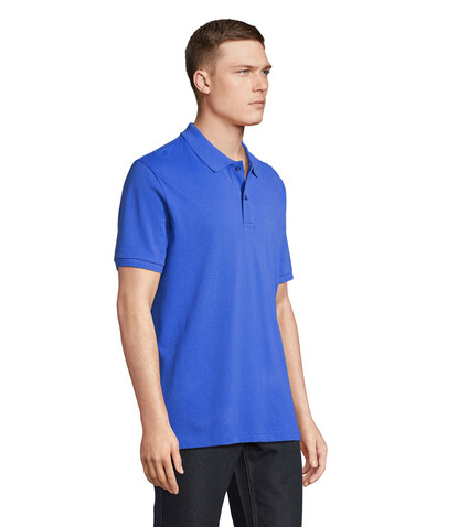 PEGASE Polo Bio 210g - Royal Blue bedrucken, Art.-Nr. S04242-RB-XL