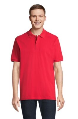 PEGASE Polo Bio 210g - Bright Red bedrucken, Art.-Nr. S04242-BT-M PEGASE Polo Bio 210g - Bright Red bedrucken, Art.-Nr. S04242-BT-M