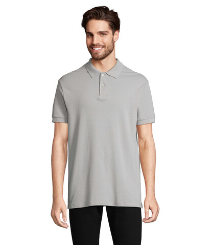 PACIFIC HERREN POLO - Pure Grey bedrucken, Art.-Nr. S04439-PG-L PACIFIC HERREN POLO - Pure Grey bedrucken, Art.-Nr. S04439-PG-L