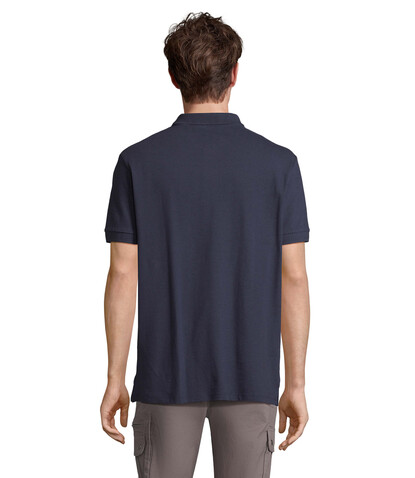 PACIFIC HERREN POLO - French Navy bedrucken, Art.-Nr. S04439-FN-XL