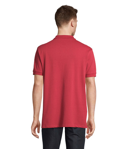 PACIFIC HERREN POLO - Folk Red Twin bedrucken, Art.-Nr. S04439-FR-XXL