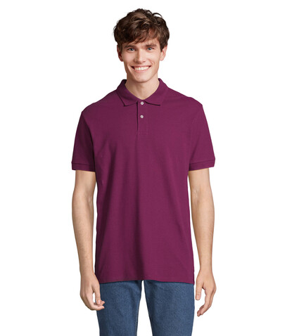 PACIFIC HERREN POLO - Astral Purple bedrucken, Art.-Nr. S04439-PA-M
