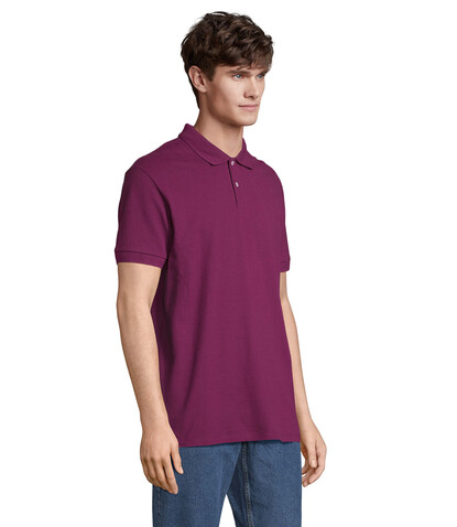 PACIFIC HERREN POLO - Astral Purple bedrucken, Art.-Nr. S04439-PA-M