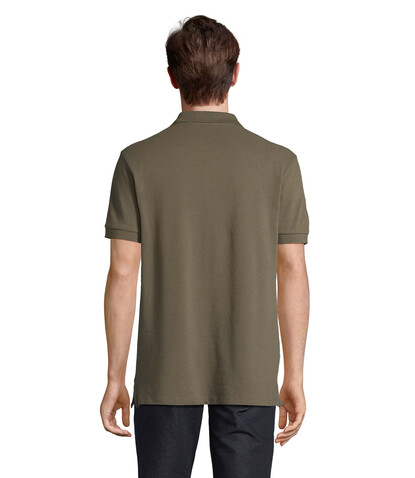 PACIFIC HERREN POLO - Army bedrucken, Art.-Nr. S04439-AR-M
