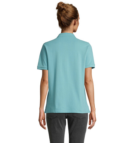 PACIFIC DAMEN POLO - Pool Blue bedrucken, Art.-Nr. S04440-BP-M PACIFIC DAMEN POLO - Pool Blue bedrucken, Art.-Nr. S04440-BP-M