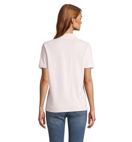 PACIFIC DAMEN POLO - Pale Pink bedrucken, Art.-Nr. S04440-PP-L