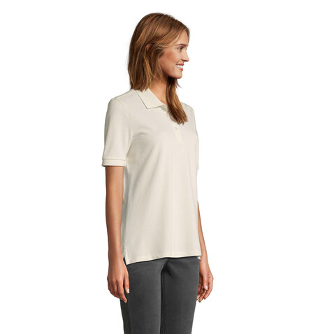 PACIFIC DAMEN POLO - Natural bedrucken, Art.-Nr. S04440-NA-L