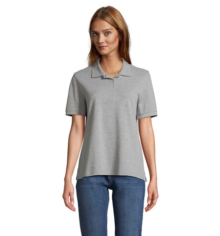 PACIFIC DAMEN POLO - Grau-Melange 2 bedrucken, Art.-Nr. S04440-GY-XS PACIFIC DAMEN POLO - Grau-Melange 2 bedrucken, Art.-Nr. S04440-GY-XS